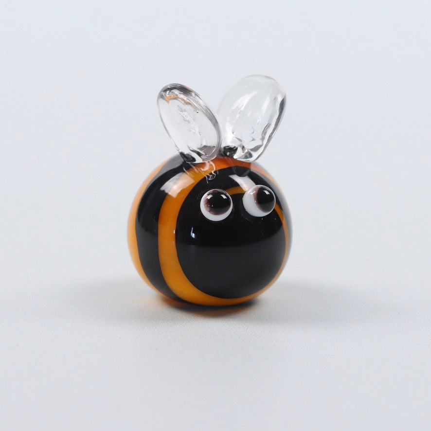 Dinky Bumble Bee Glass Sculpture