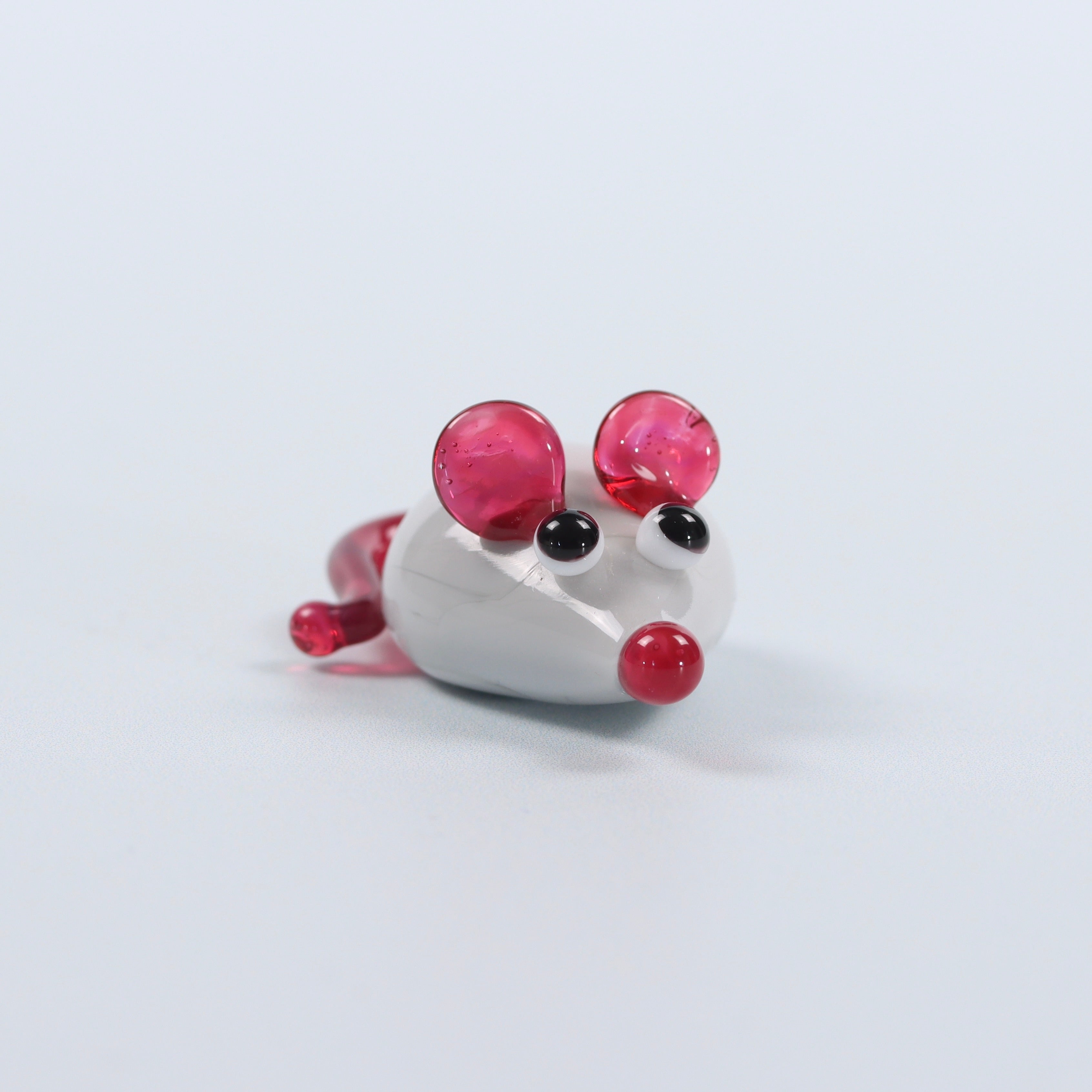 Dinky Mouse Glass Sculpture