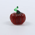 Dinky Amber Pumpkin Glass Sculpture
