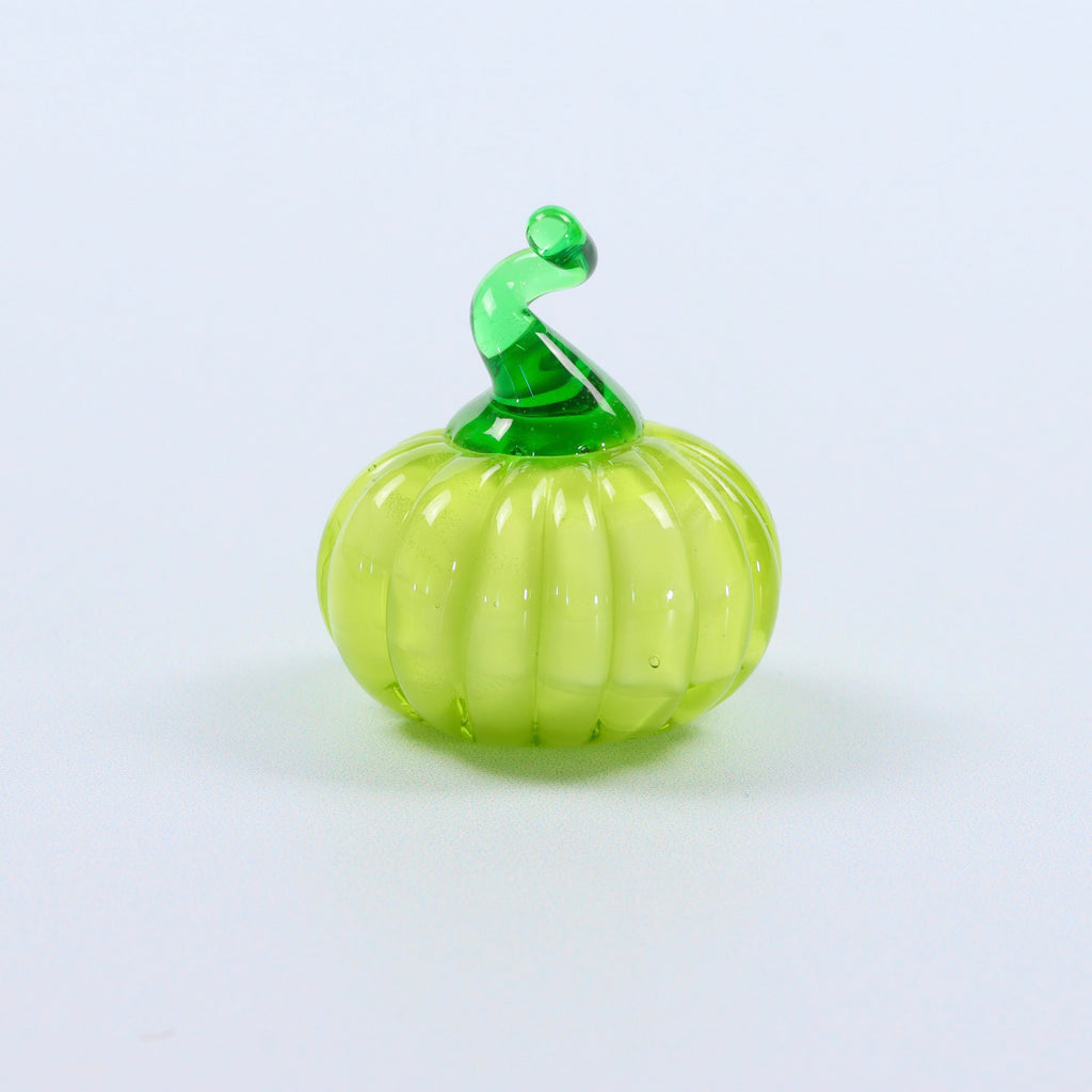 Dinky Bling Everlasting 'Ghost' Pumpkin Glass Sculpture
