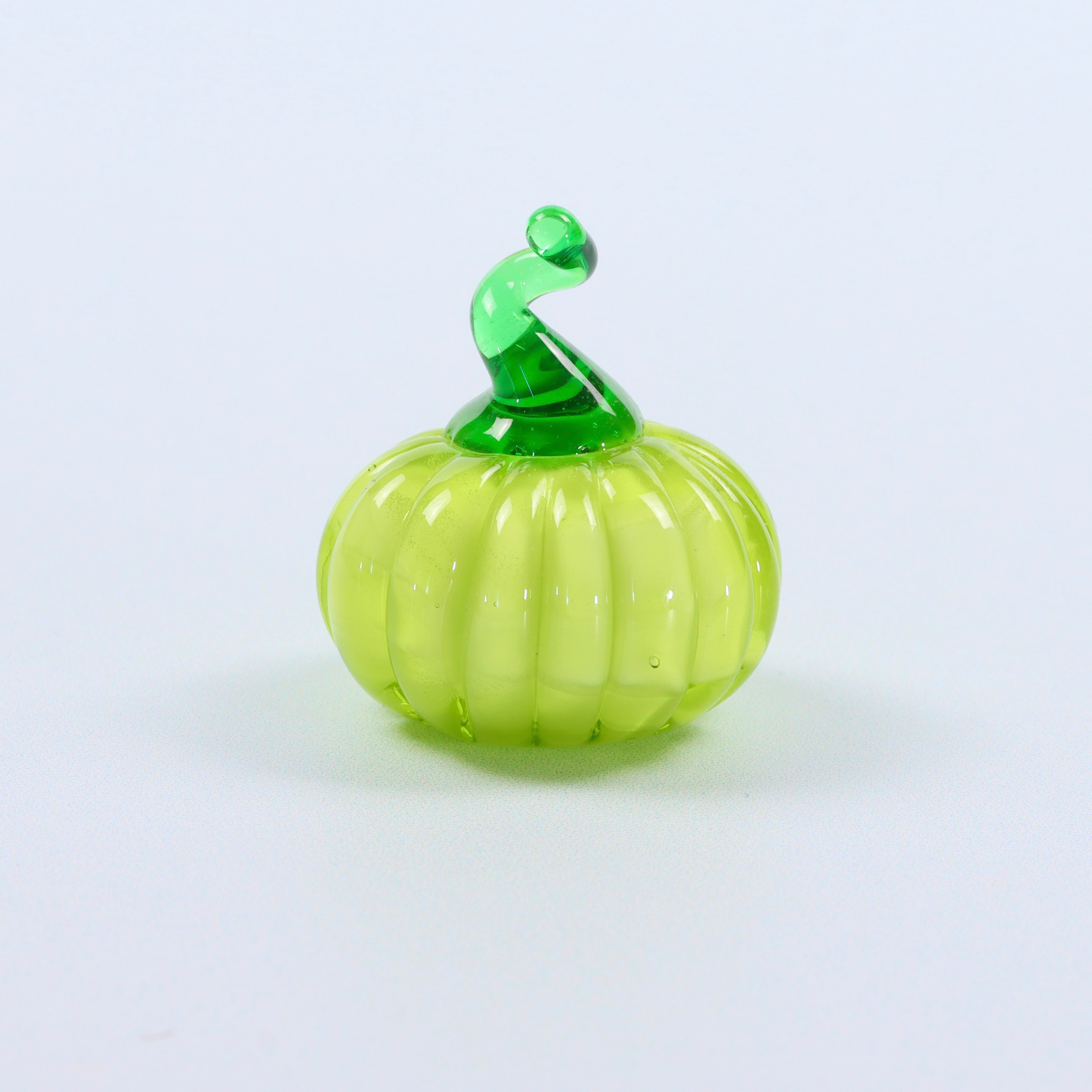 Dinky Bling Everlasting 'Ghost' Pumpkin Glass Sculpture