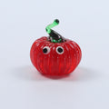 Jack 'O' Lantern Ooglie Dinky Everlasting Pumpkin Glass Sculpture