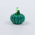 Forest Green Dinky Everlasting Pumpkin Glass Sculpture
