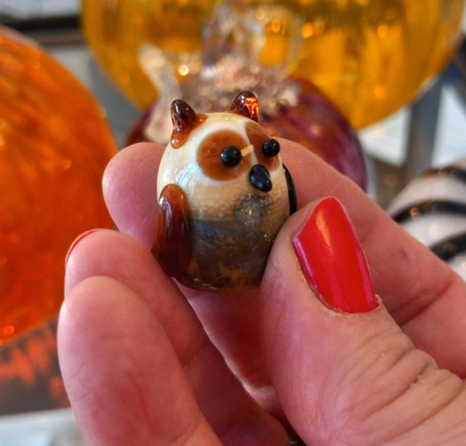 Dinky Owl Glass Sculpture